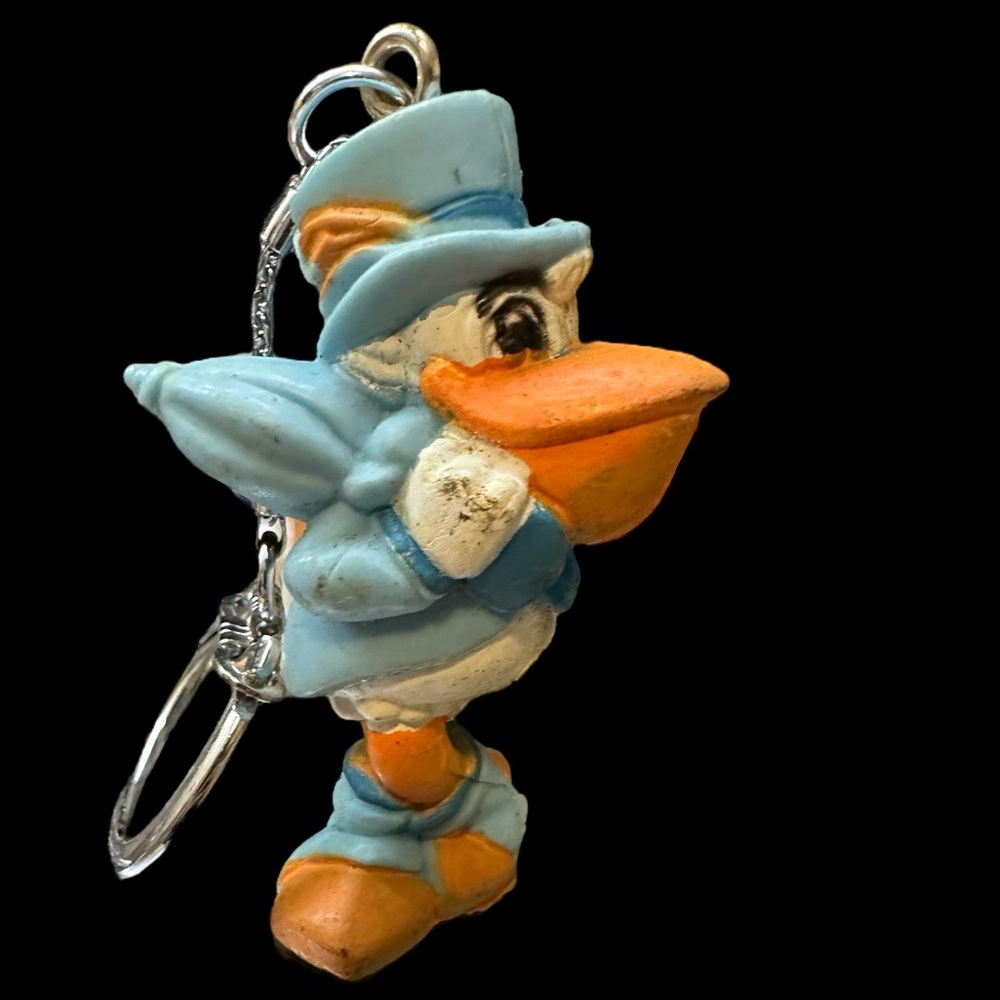 1984 Worlds Fair Pelican Keychain New Orleans Vintage 2.5” tall